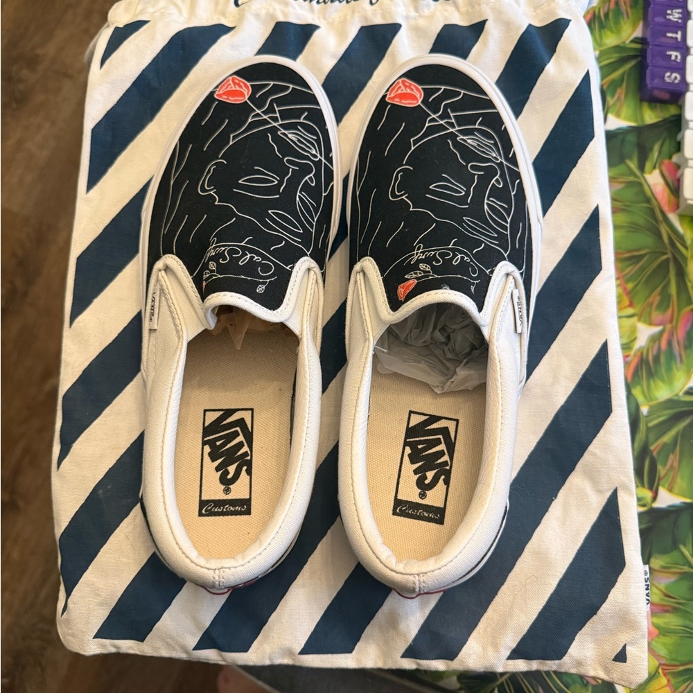 Vans Cal Surf custom slip on